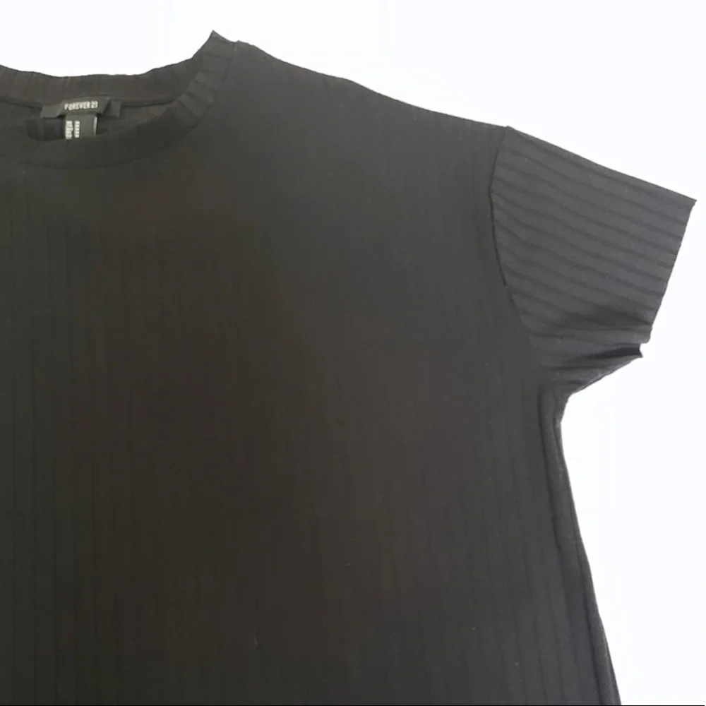 Forever 21 | Classic Black T-Shirt Dress